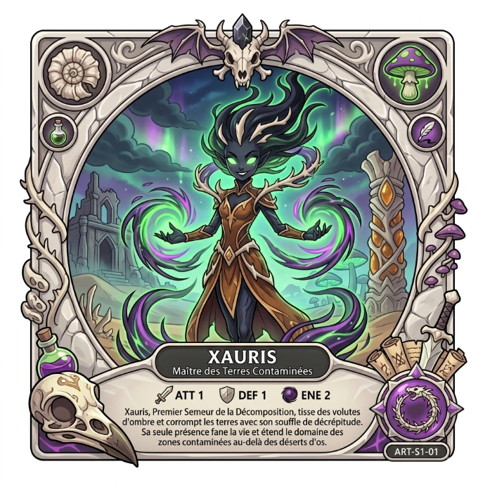 Carte collection XAURIS