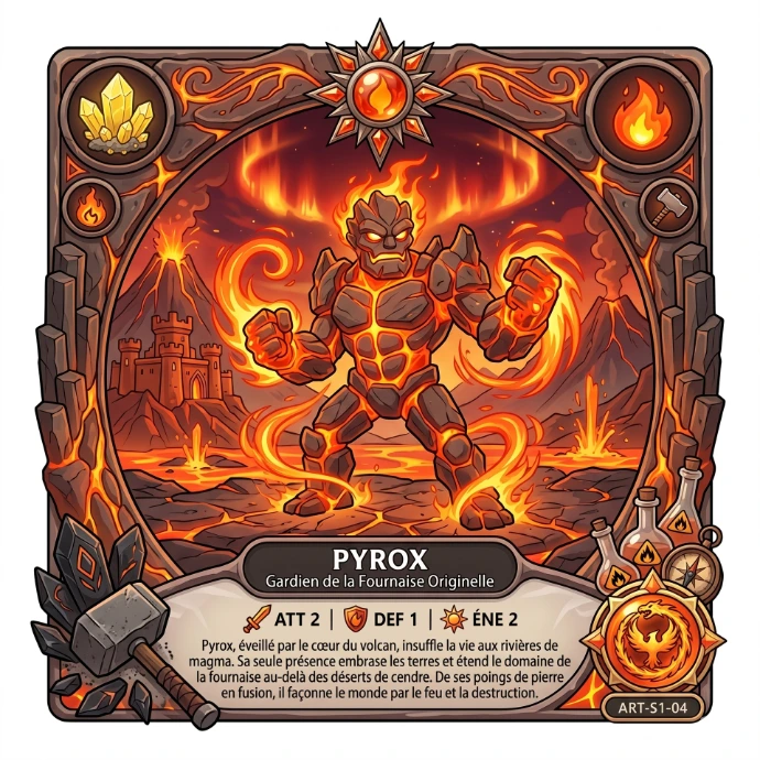 Carte collection PYROX