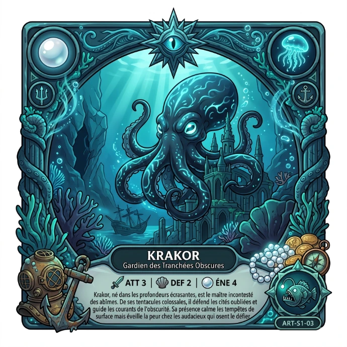 Carte collection KRAKOR