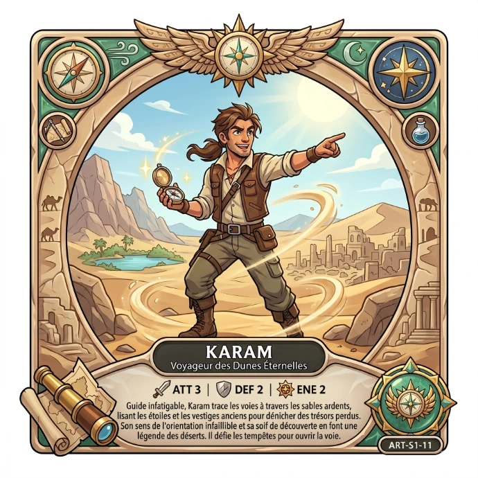 Carte collection KARAM