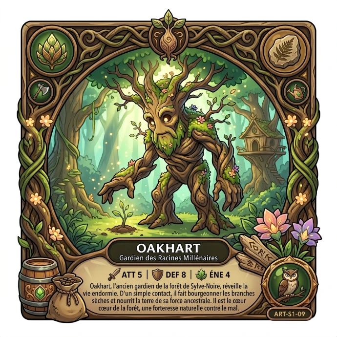 Carte collection OAKHART