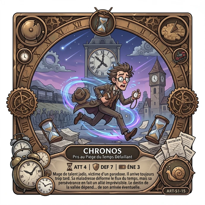Carte collection CHRONOS