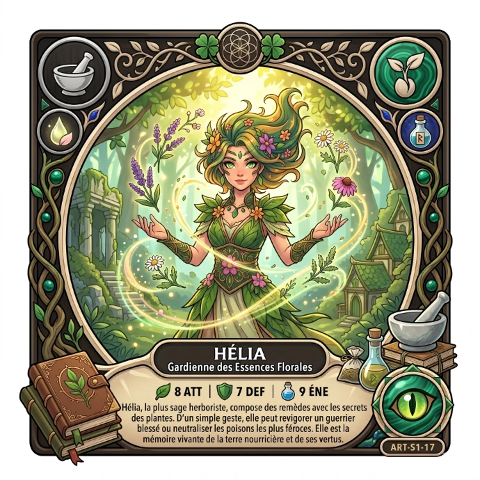 Carte collection HELIA